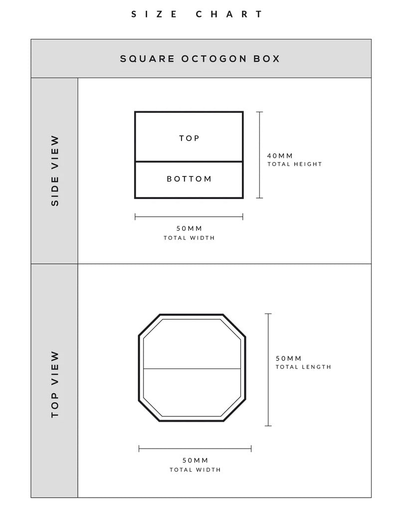 Emerald Hexagon Velvet Ring Box